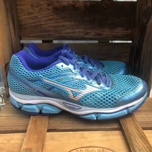 Mizuno U4IC Sneakers Blue Purple W8 Athletic Shoes Running Walking Athletic